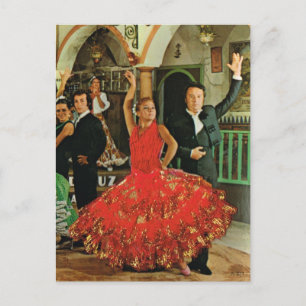 Spain, Flamenco Dancers Postcard