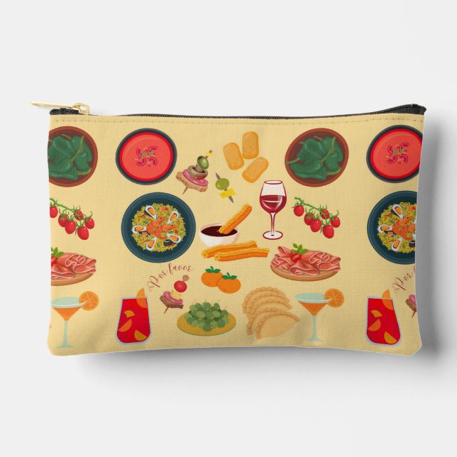 Spain Food Accessory Pouch (Front)