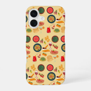 Spain Food iPhone 16 Case