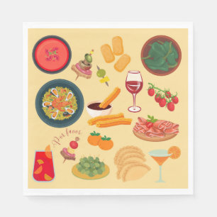 Spain Food Napkin