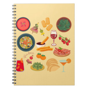   Spain Food Notebook