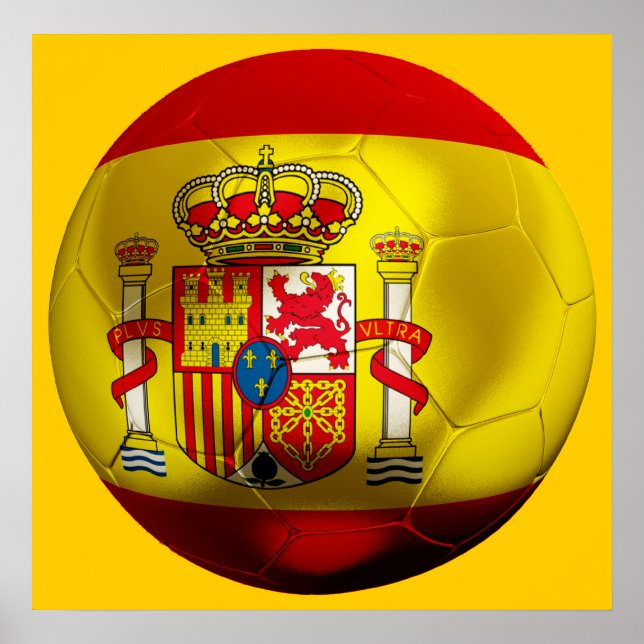 Spain Football Poster (Front)