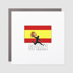 Spain Football Soccer National Team Car Magnet