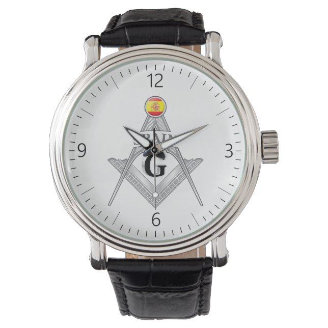 Spain freemasonry sign watch (Front)