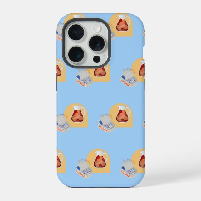  Spain Happy Hour iPhone Case (Back)