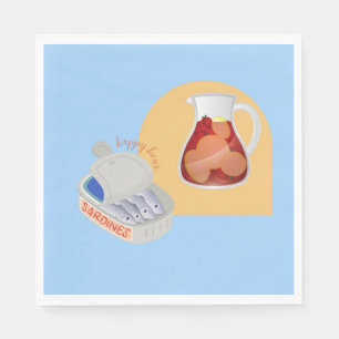 Spain Happy Hour Napkin
