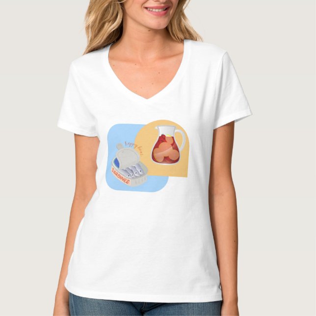 Spain Happy Hour T-Shirt (Front)