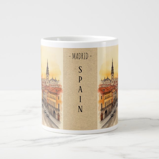 Spain, History of Madrid Speciality Mug (Front)