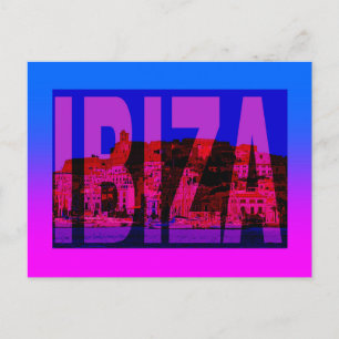 spain ibiza postcard