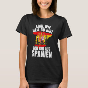 Spain Idea Andalusia Spain Espanol Espana Flag T-Shirt