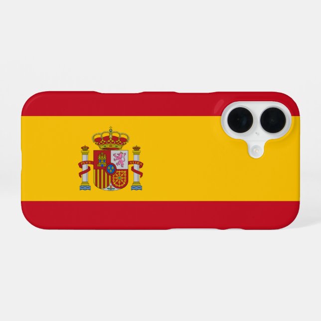 Spain iPhone 16 Case (Back Horizontal)
