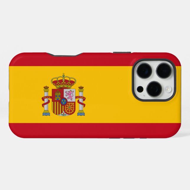 Spain iPhone Case (Back Horizontal)