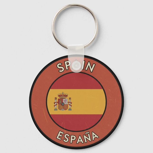 Spain Key Ring (Front)