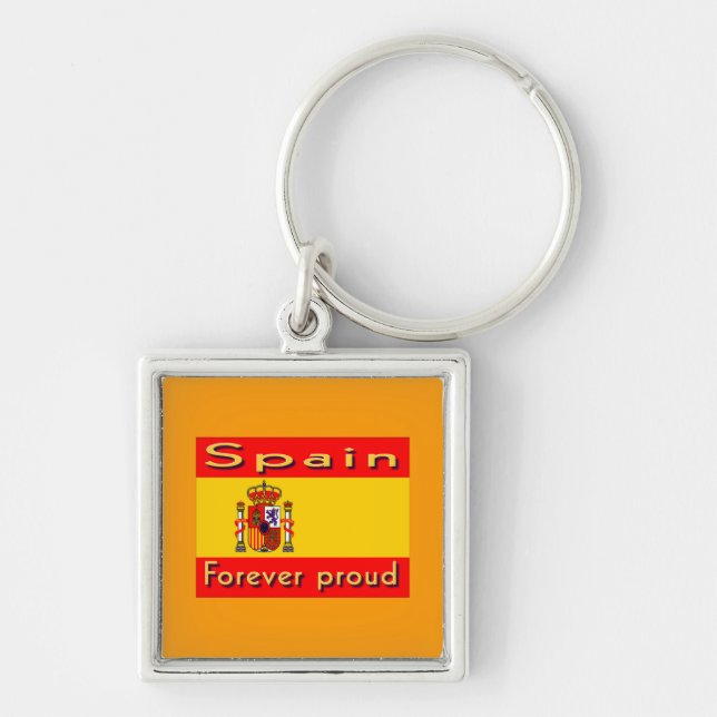 Spain Key Ring (Front)