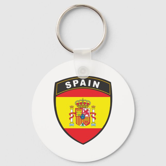 Spain Key Ring (Front)