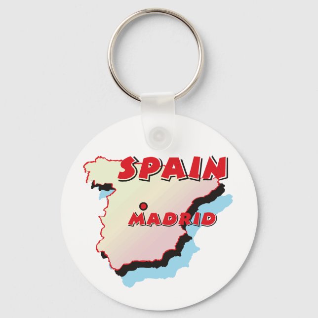 Spain Keychain (Front)
