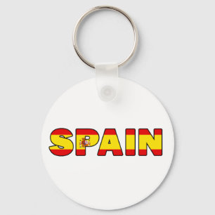 Spain keychain