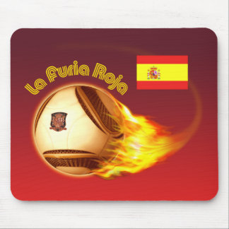 Spain La Furia Roja 2 Mouse Mat