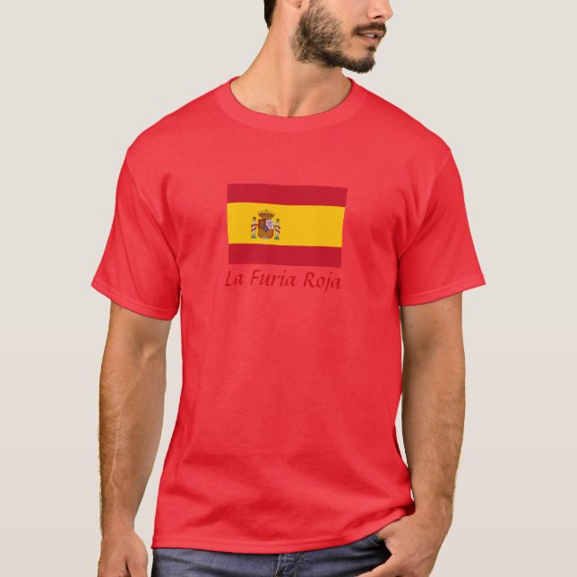 Spain "La Furia Roja" T-Shirt (Front)