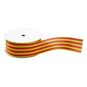 Spain: La Senyera Catalonia Grosgrain Ribbon