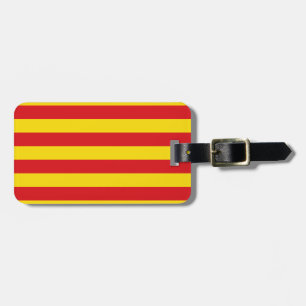 Spain: La Senyera Catalonia Luggage Tag