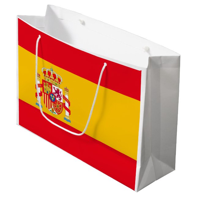 Spain Large Gift Bag (Front Angled)