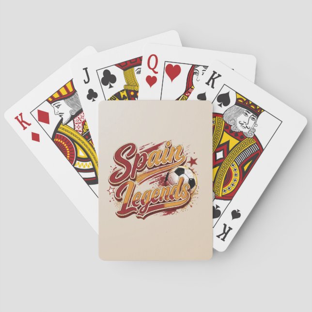 Spain Legends Playing Cards (Back)