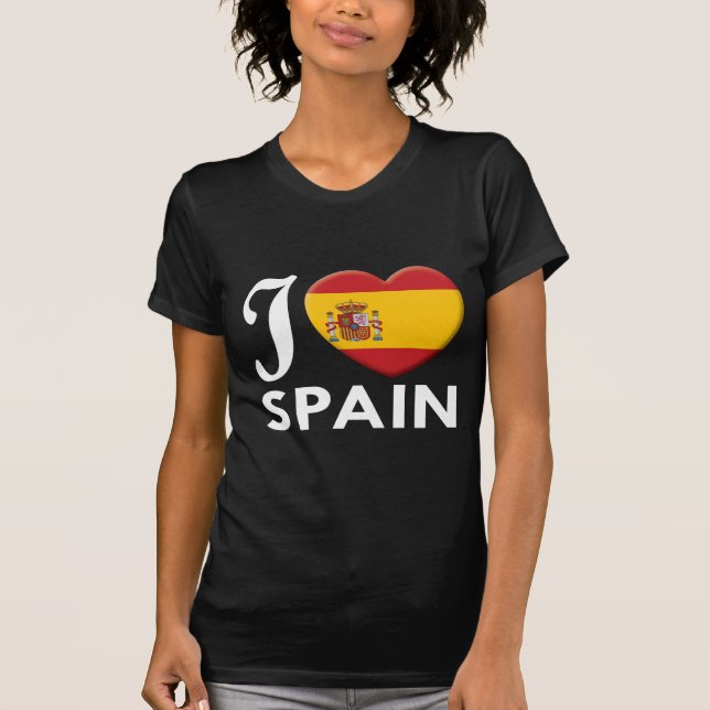 Spain Love W T-Shirt (Front)