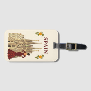 Spain Luggage Tag