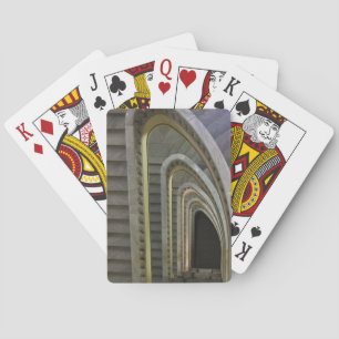 Spain, Madrid, Circulo de Bellas Artes, staircas 2 Playing Cards