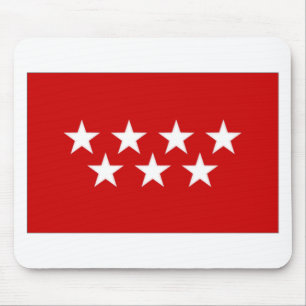 Spain Madrid Flag Mouse Mat