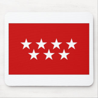 Spain Madrid Flag Mouse Mat