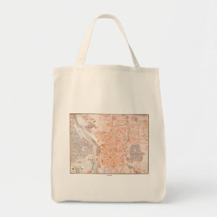 Spain: Madrid Map, C1920 Tote Bag