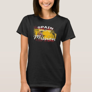 Spain Madrid Mormon LDS Mission Missionary Gift T-Shirt