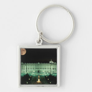 Spain, Madrid, Royal Palace and Plaza de Key Ring