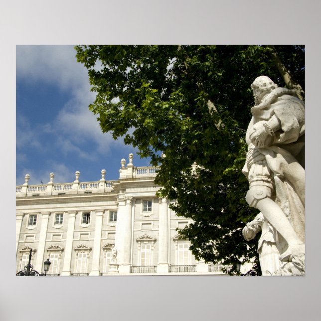 Spain, Madrid. Royal Palace. Poster (Front)