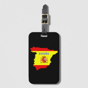 Spain map iPad air case Luggage Tag