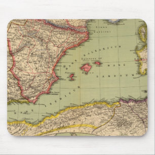 Spain, Mauritania and Africa Mouse Mat
