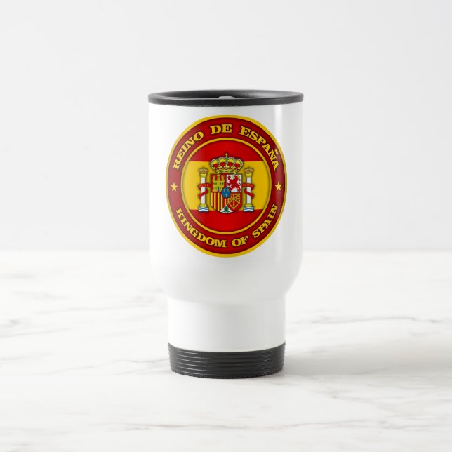 Spain Medallion Travel Mug (Center)