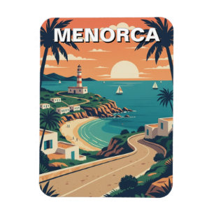 Spain Menorca Postcard Magnet