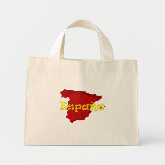 Spain Mini Tote Bag (Front)