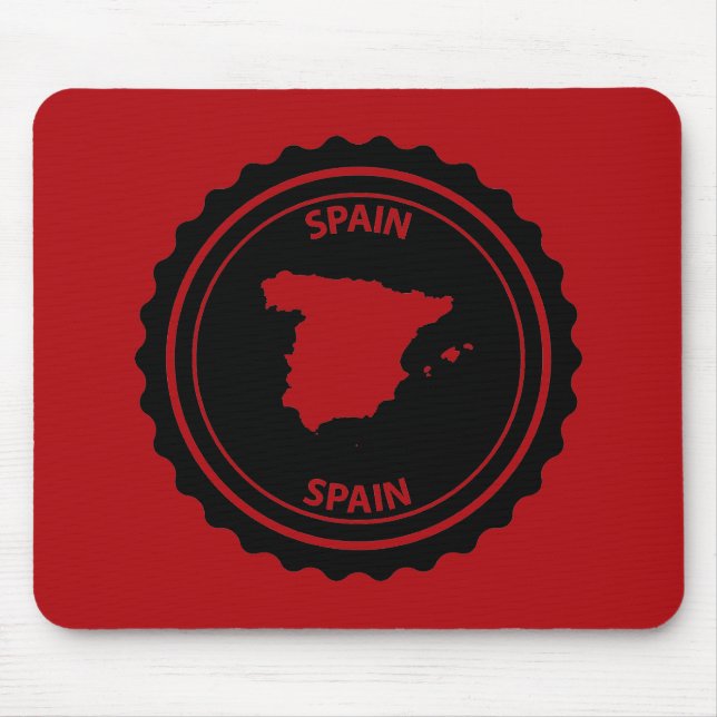 Spain Mouse Mat (Front)
