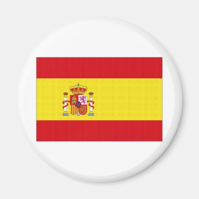 Spain National Flag simplified Magnet (Front)