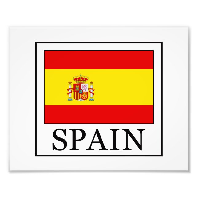 Spain Photo Print (Front)