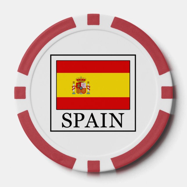 Spain Poker Chips (Front)