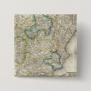 Spain, Portugal 5 15 Cm Square Badge