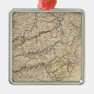 Spain & Portugal Metal Tree Decoration