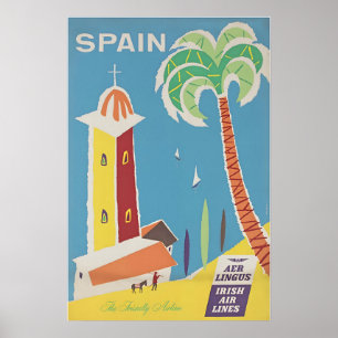 Spain Print Spanish Travel Art Poster