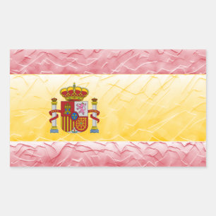 Spain Rectangular Sticker