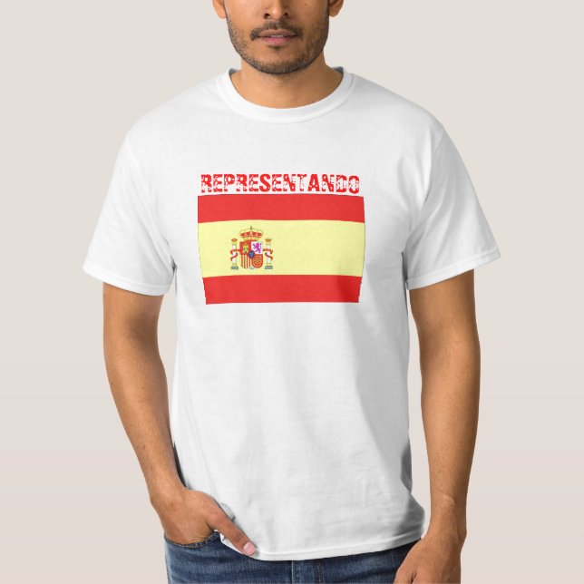 SPAIN REPRESENTANDO T-Shirt (Front)